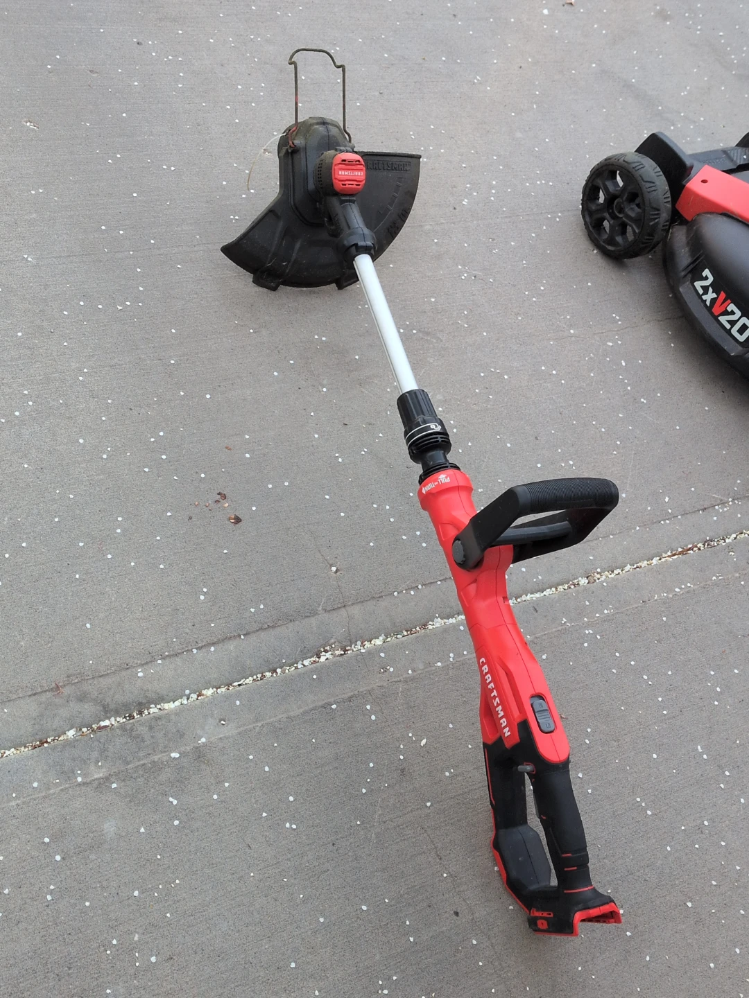 Craftsman Cordless Lawn Mower and String Trimmer Combo - photo 2