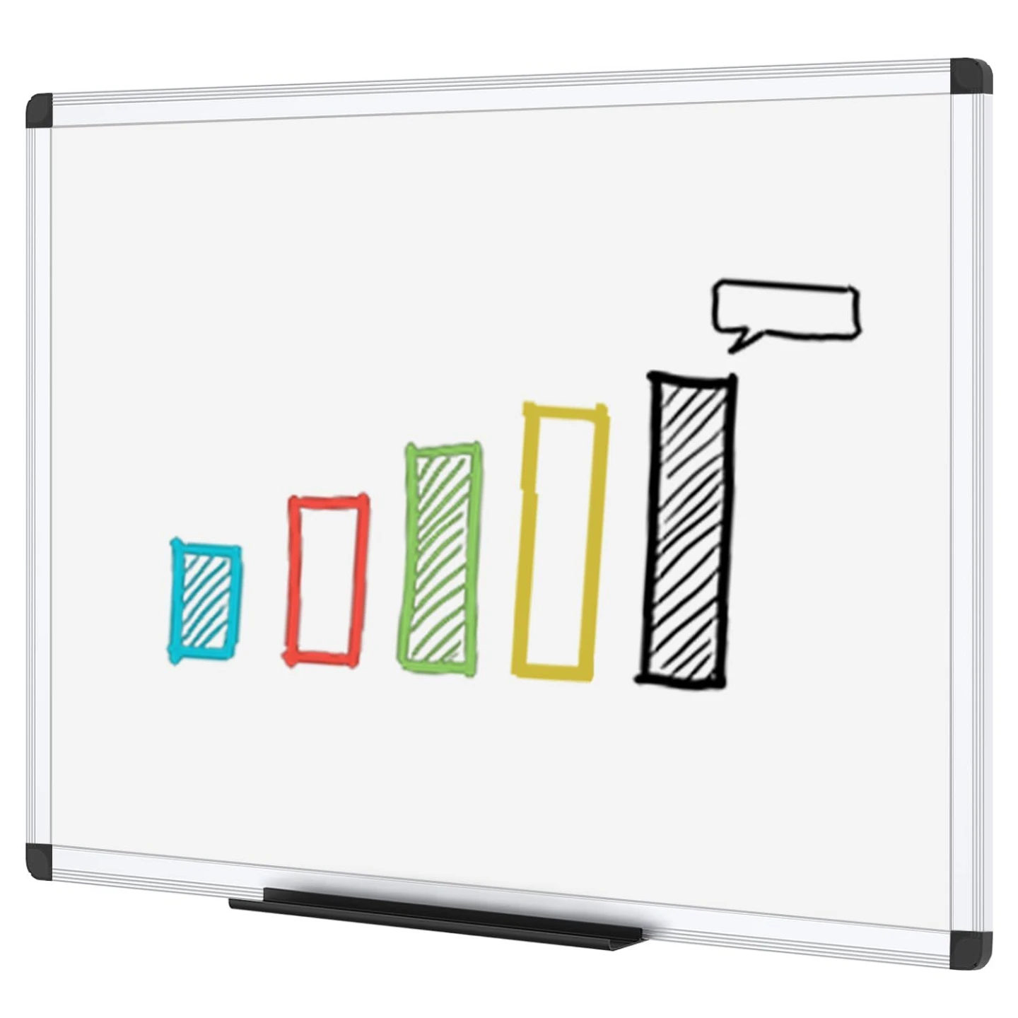 VIZ-PRO Whiteboard 48" x 36" - Brand New - photo 3