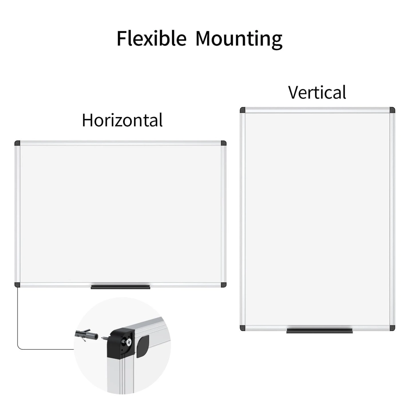 VIZ-PRO Whiteboard 48" x 36" - Brand New - photo 5