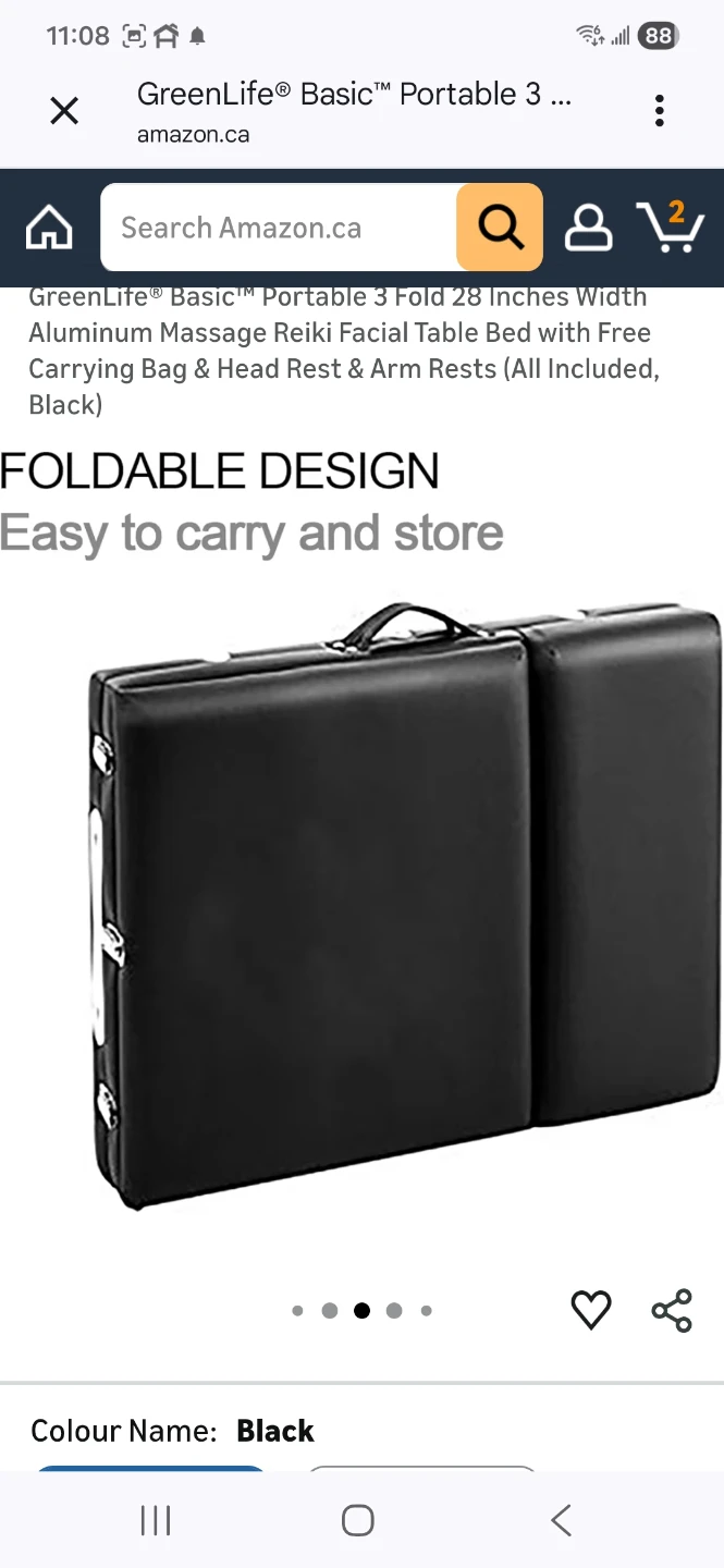 GreenLife Basic Portable 3 Fold Massage Table - photo 3