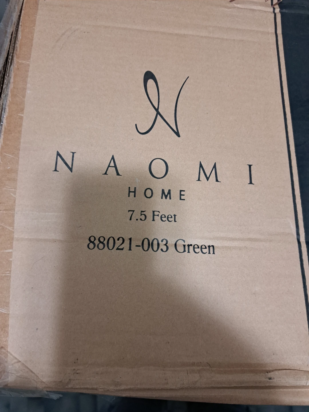 Naomi Home 7.5 Foot Christmas Tree - Green - photo 2