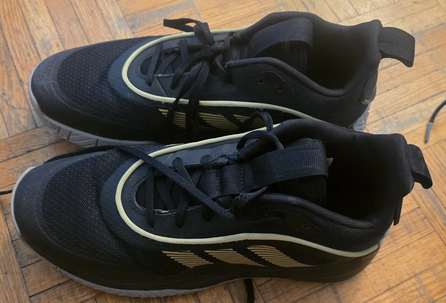 Adidas Men's Black Running Shoes US 9