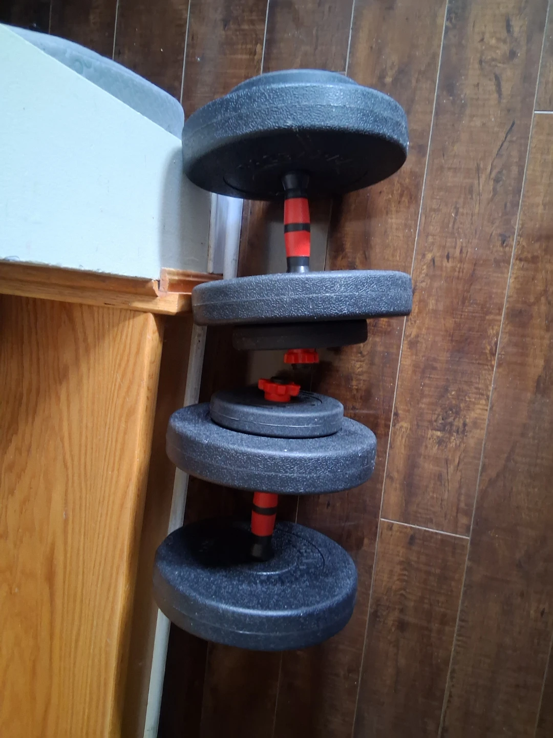 Adjustable Dumbbell Set in good condition