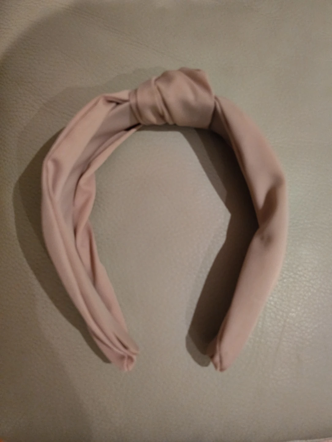 Light Pink Knotted Headband