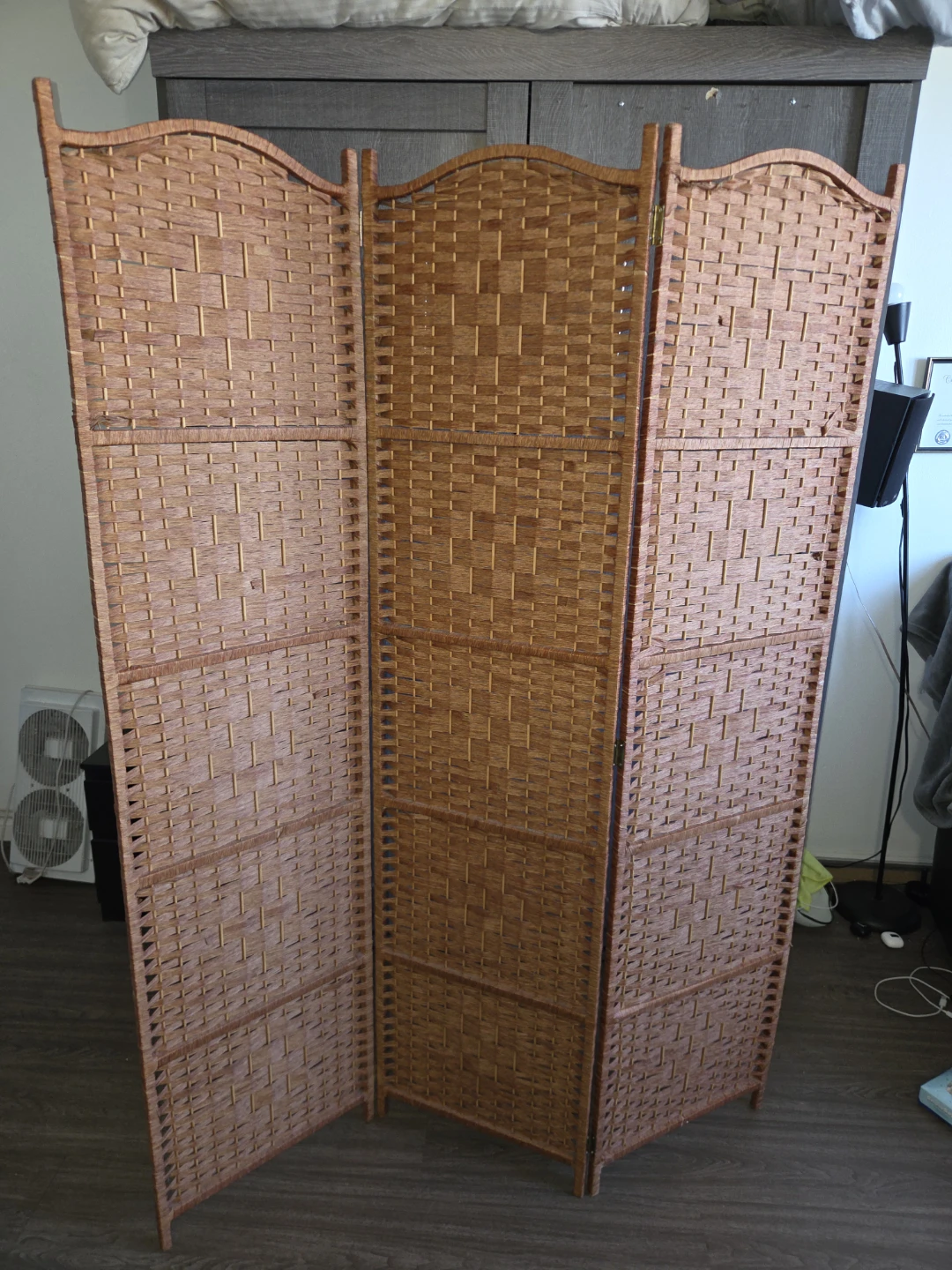 Mad at Your Wife? Buy This 3-Panel Privacy Wall