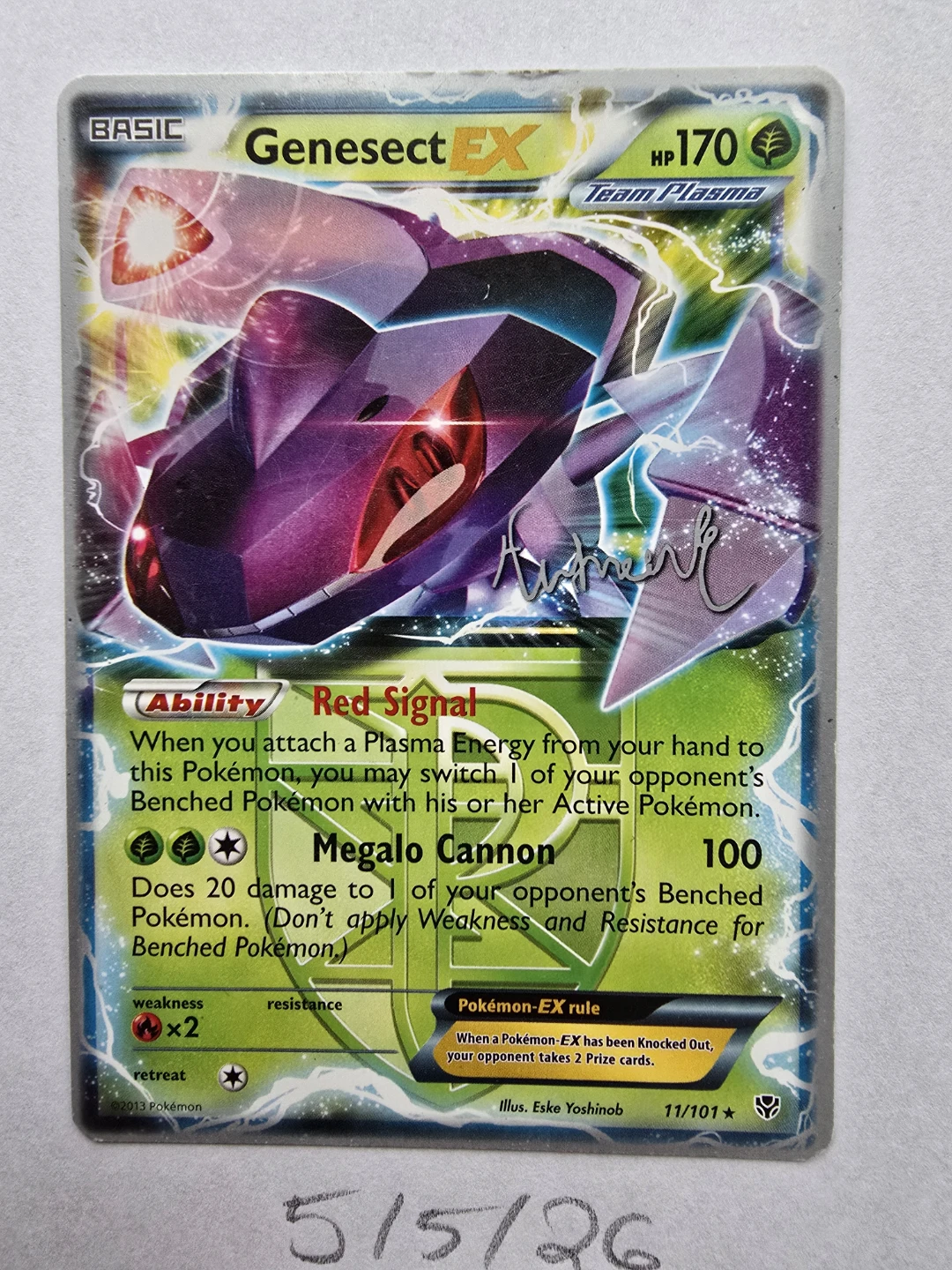 Pokémon Card - Genesect EX (2014 World Championship Edition) 🏆