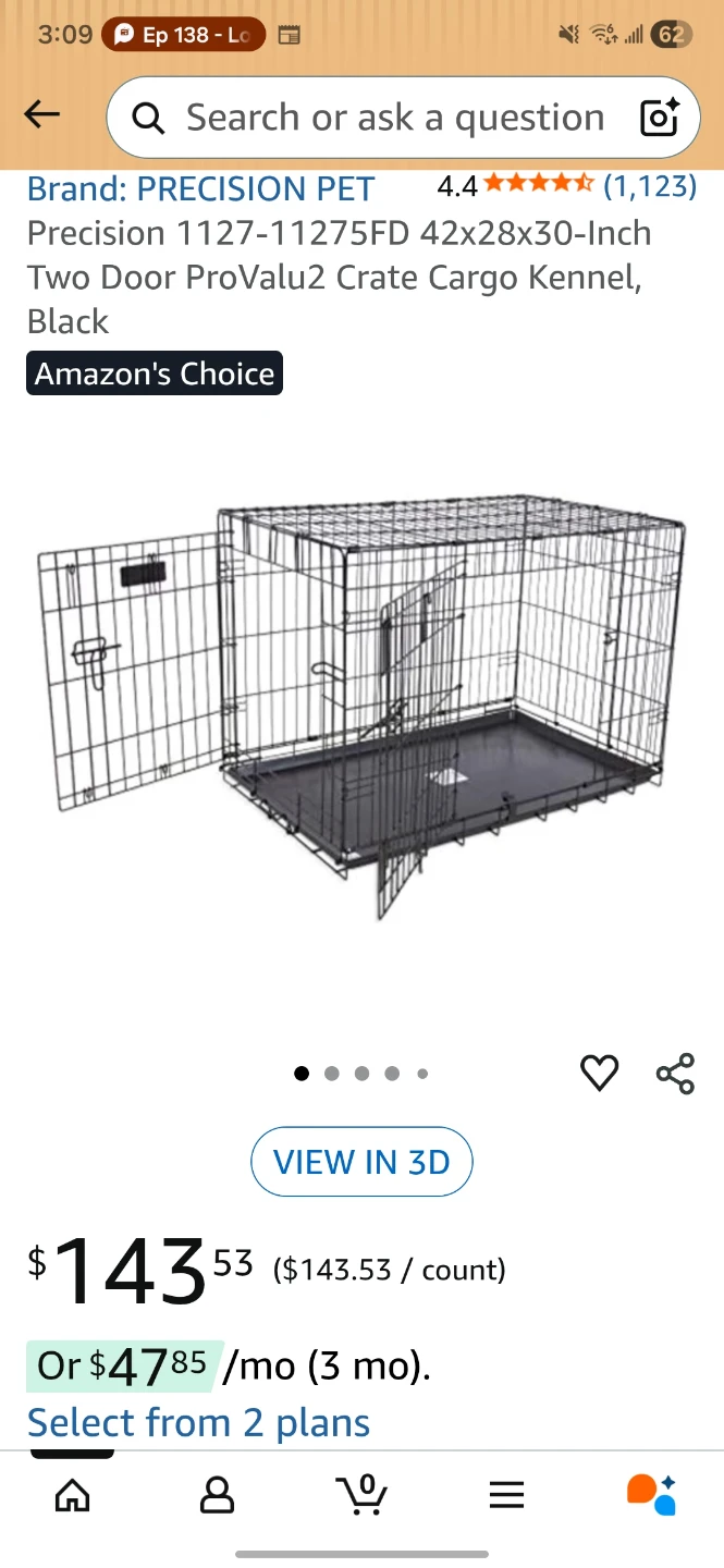 Precision Pet Products Dog Crate