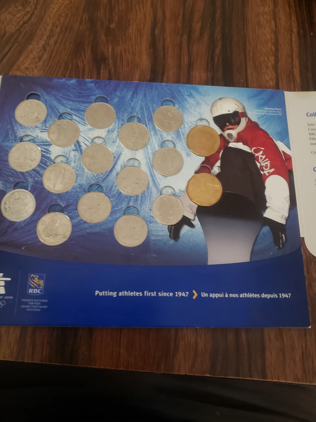 Vancouver 2010 Circulation Coins Collection by RBC