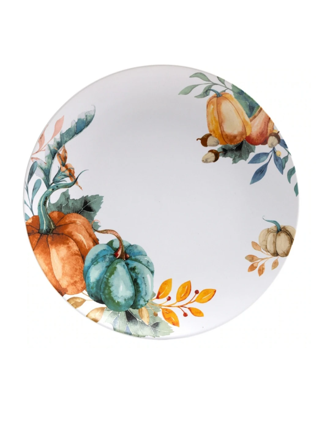 Brand New 12 Piece Pumpkin Dinnerware Set - photo 2