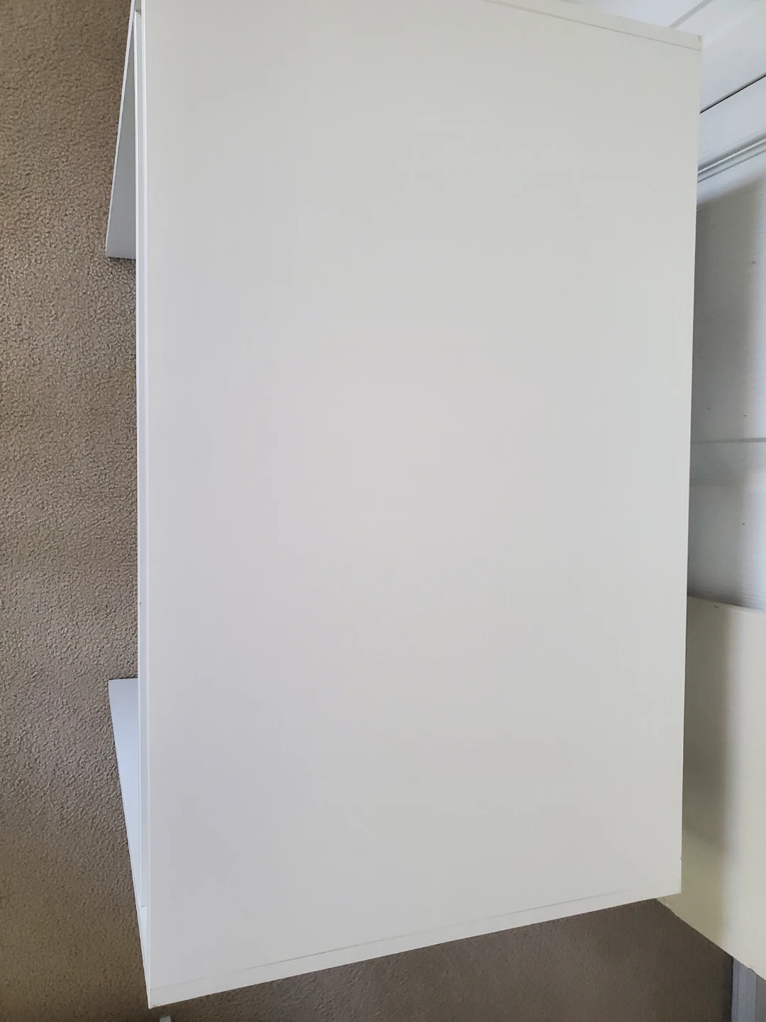 IKEA White Desk with Shelf - photo 5