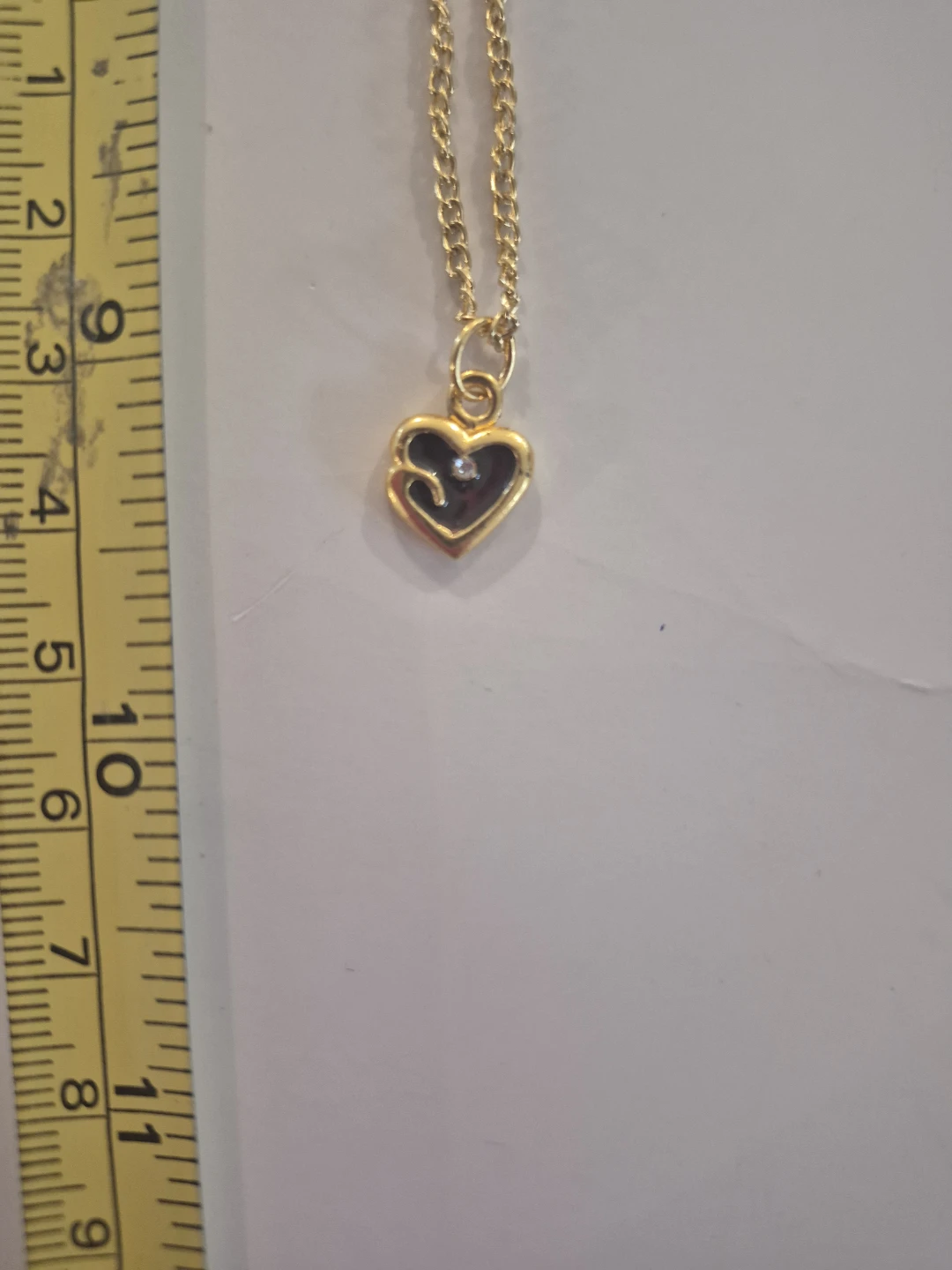 Gold Tone Heart Pendant Necklace - photo 2