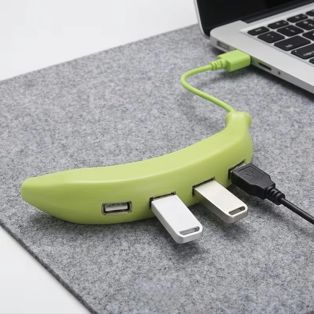 Banana Shaped USB Hub - 4 Ports. * Brand New*