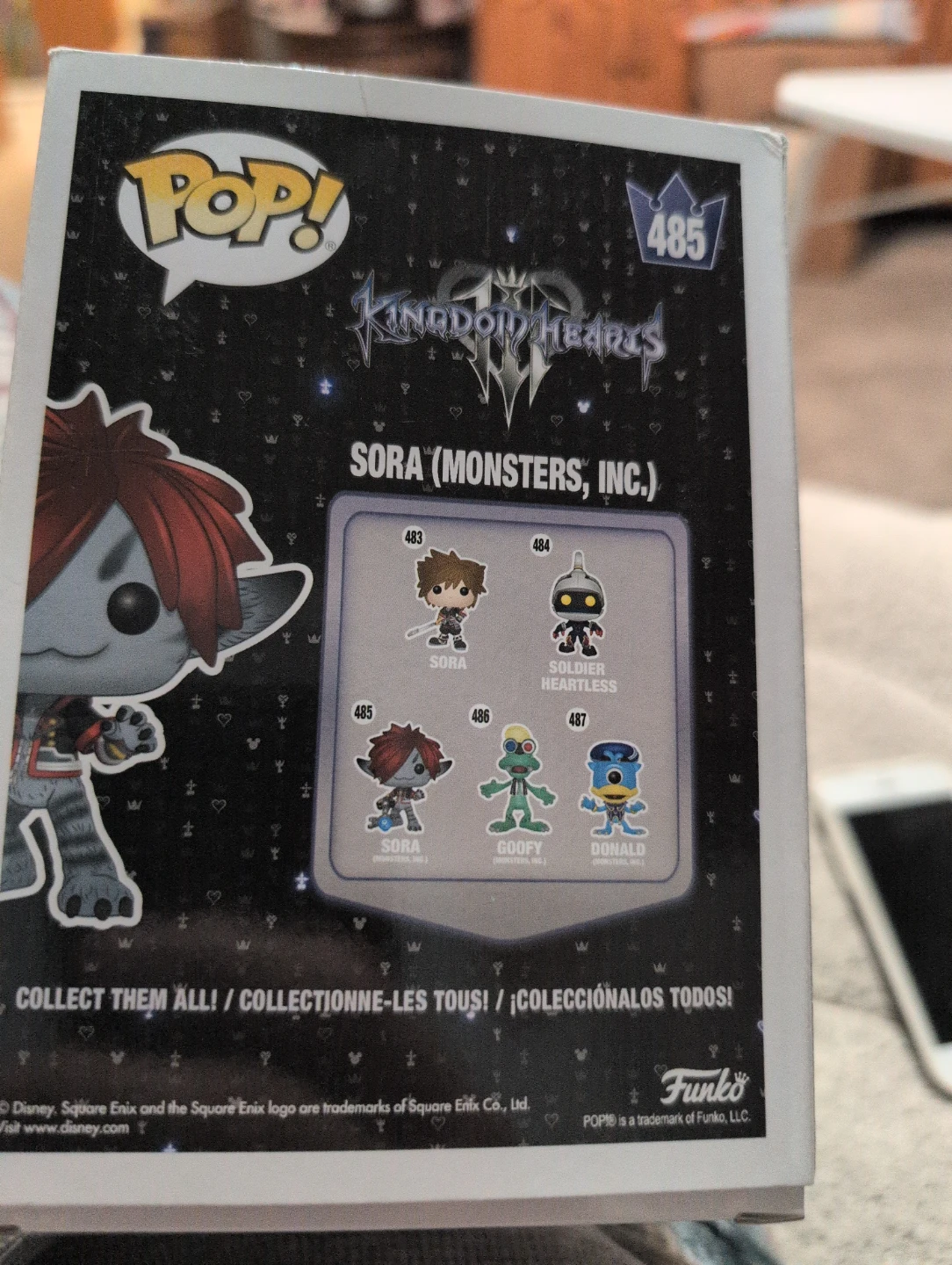 Funko Pop! Kingdom Hearts III Sora (Monsters, Inc.) Vinyl Figure - photo 2