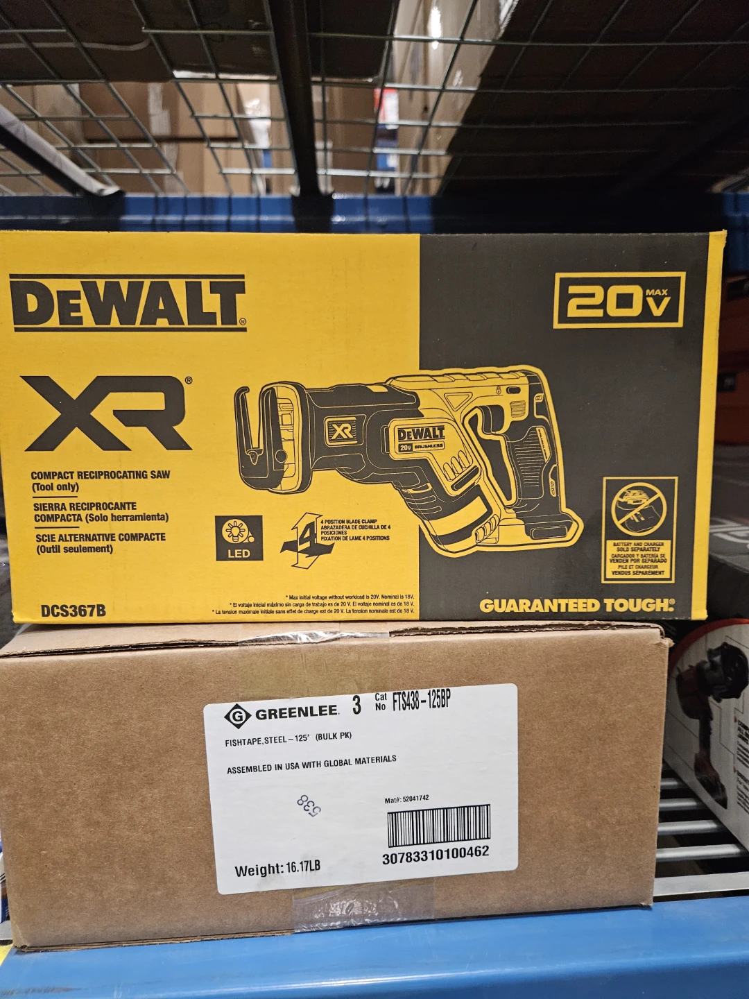 DEWALT 20V MAX XR Compact Reciprocating Saw (Tool Only)