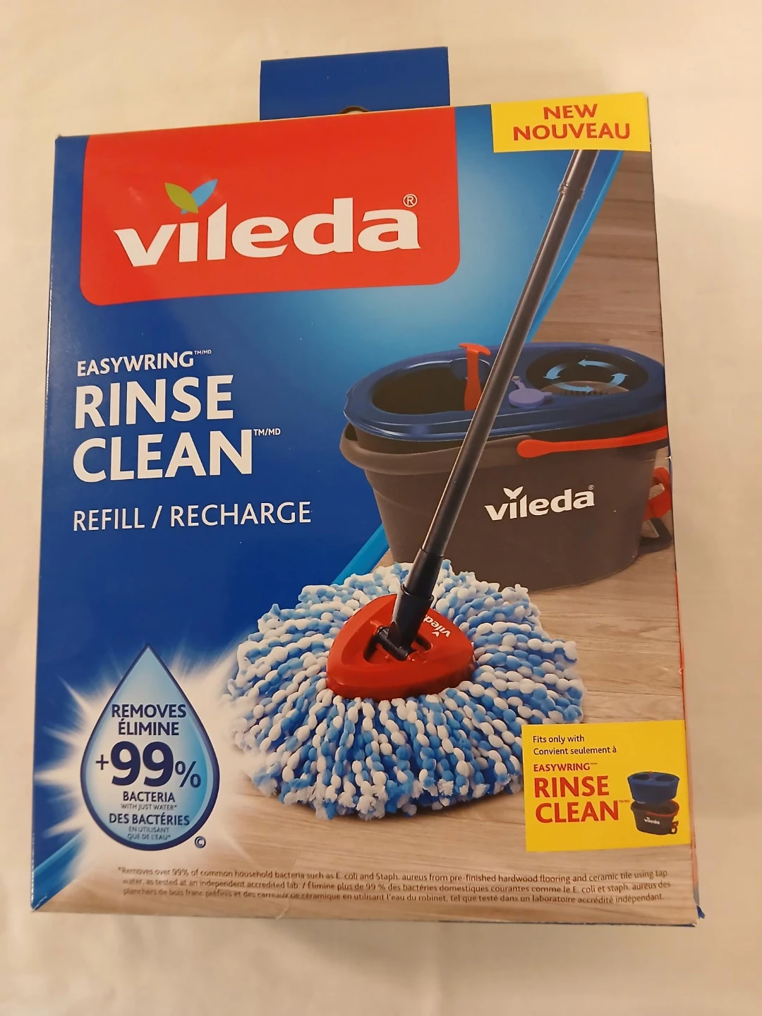 Vileda EasyWring Rinse Clean Mop Refill. Pick up only.