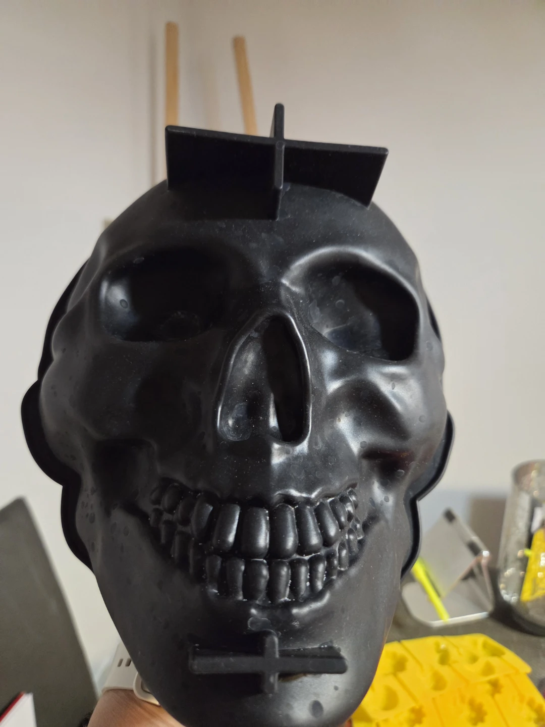 Black Skull Cake Pan