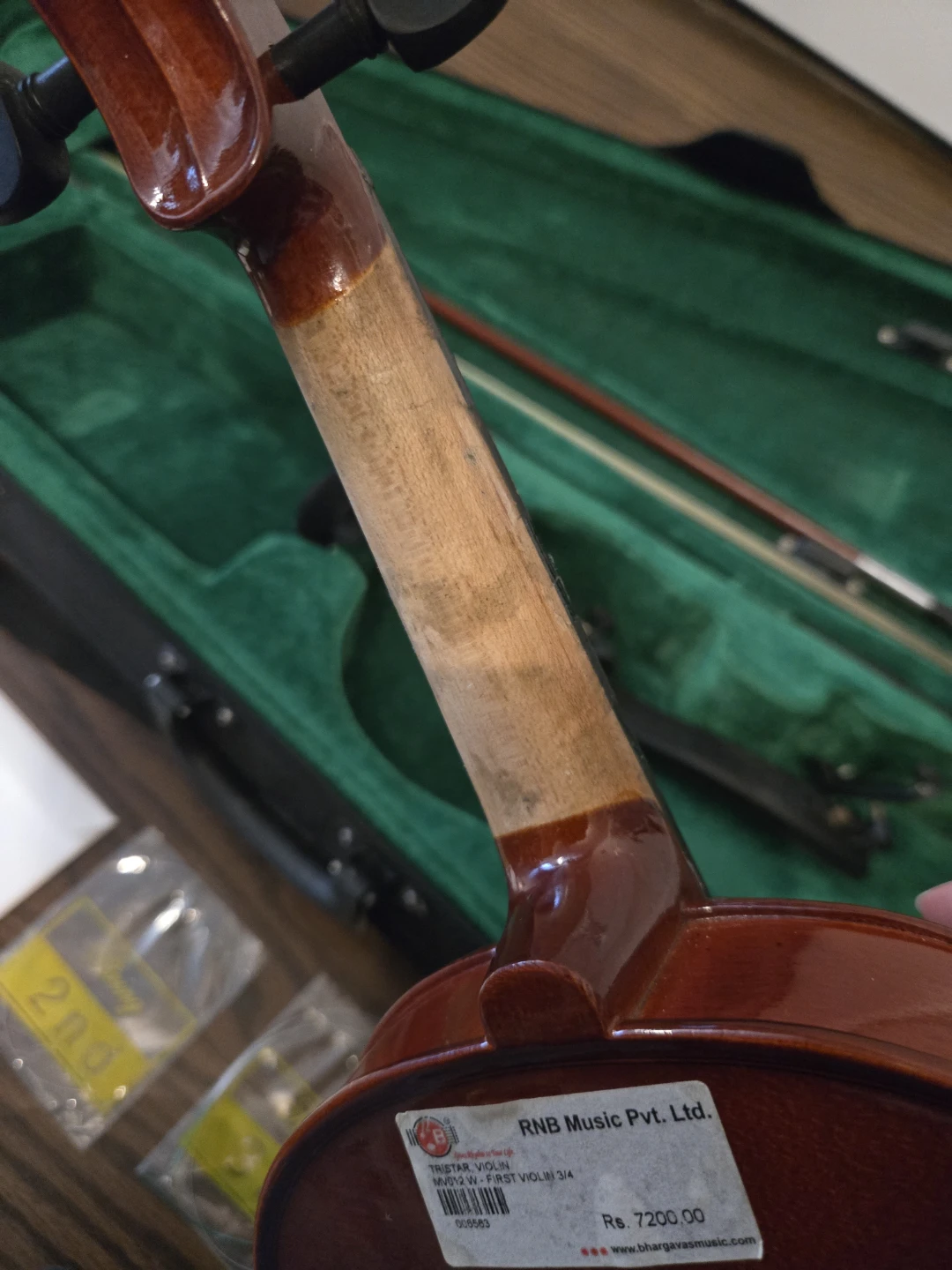 Violin with Case and Accessories - photo 5