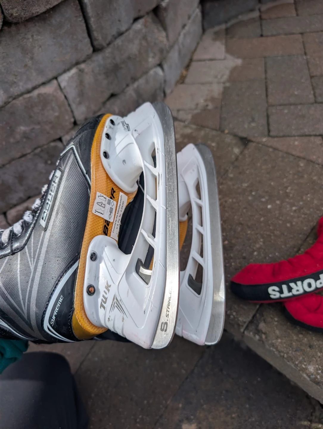 Bauer Supreme S160 Hockey Skates - size 3D - photo 4