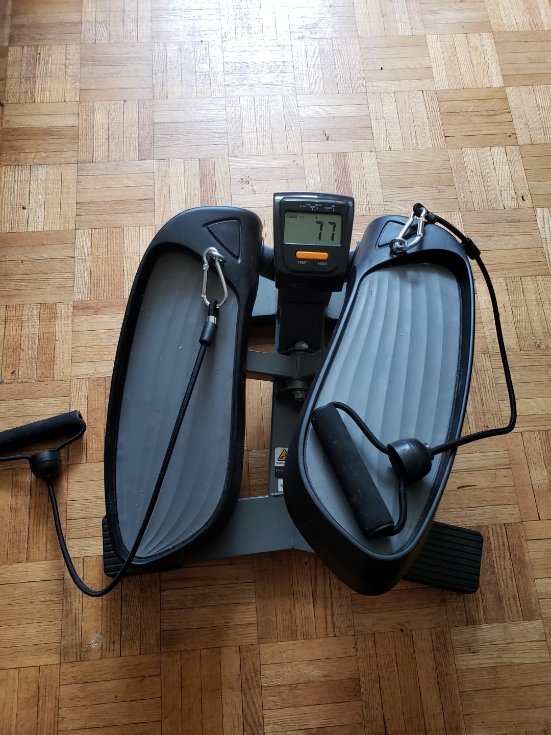 Stair Stepper with Resistance Bands