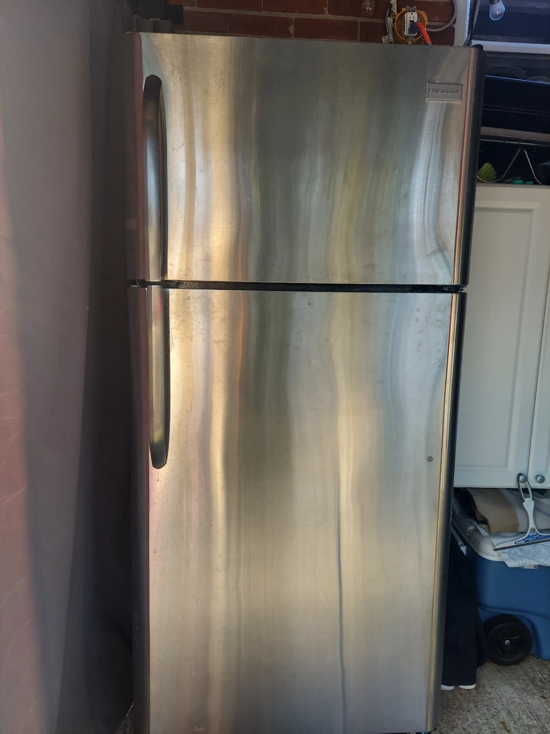 Frigidaire Stainless Steel Top Freezer Refrigerator