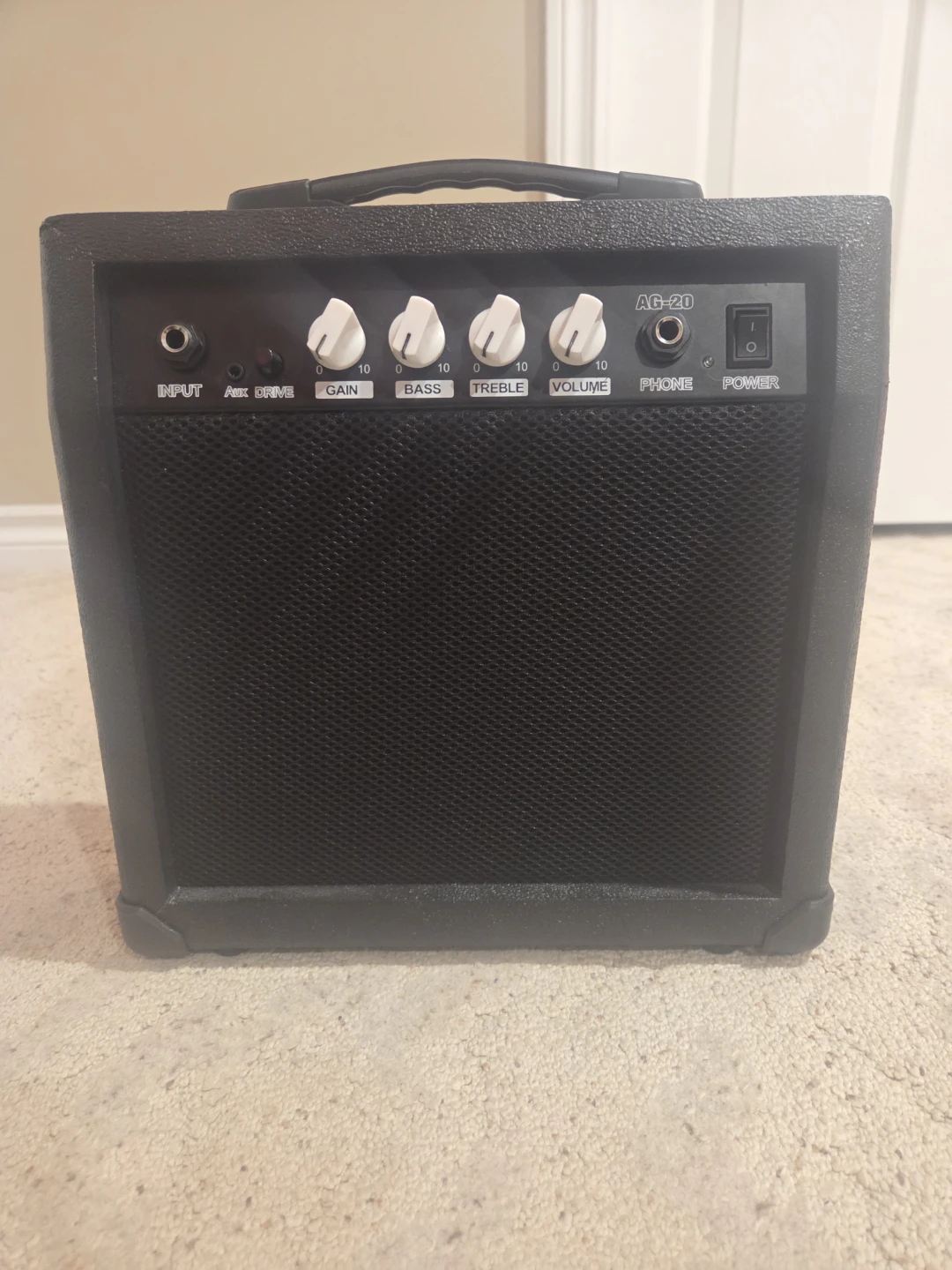 Left handed Black stratocastor guitar with 2 amps - photo 2