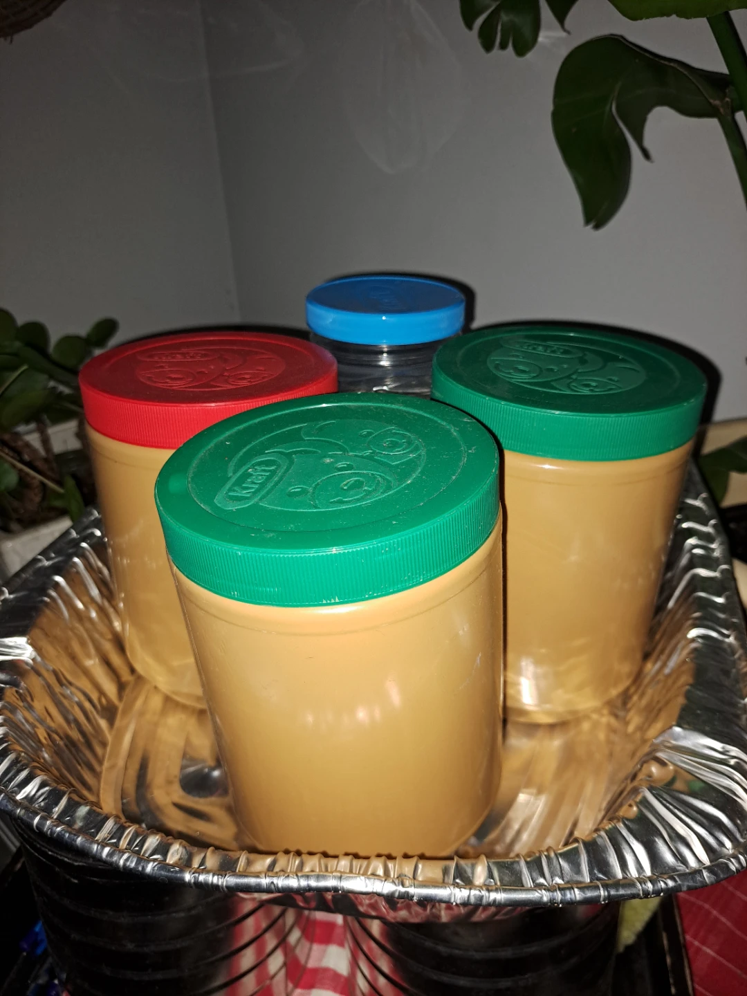 Empty 2KG Peanut Butter Jars
