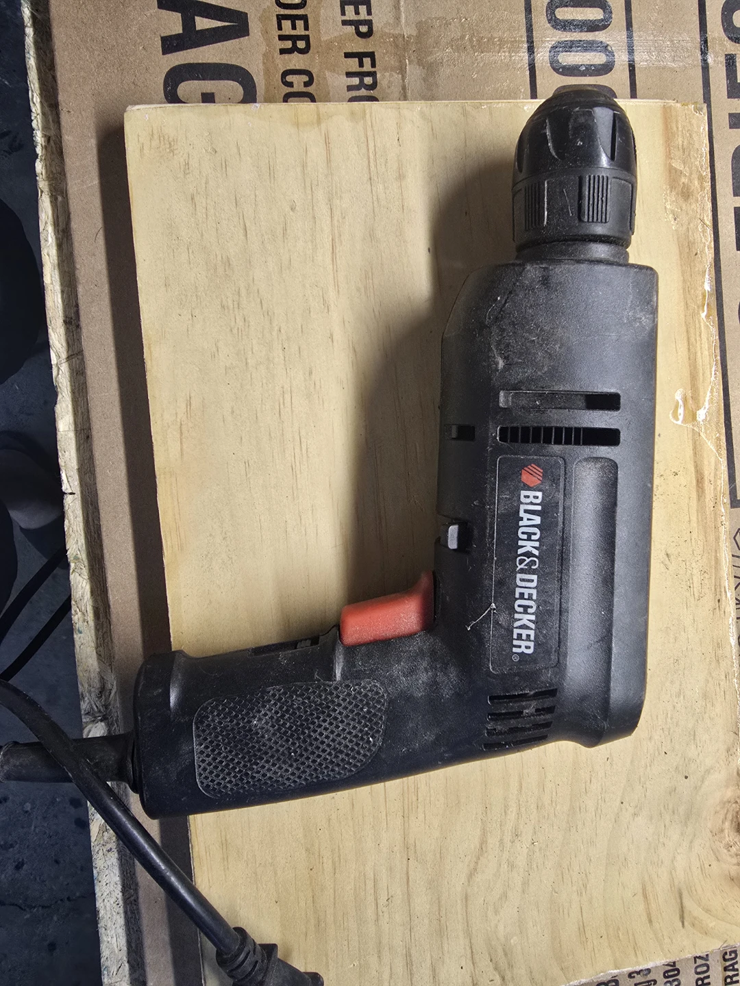 Black and decker corded drill