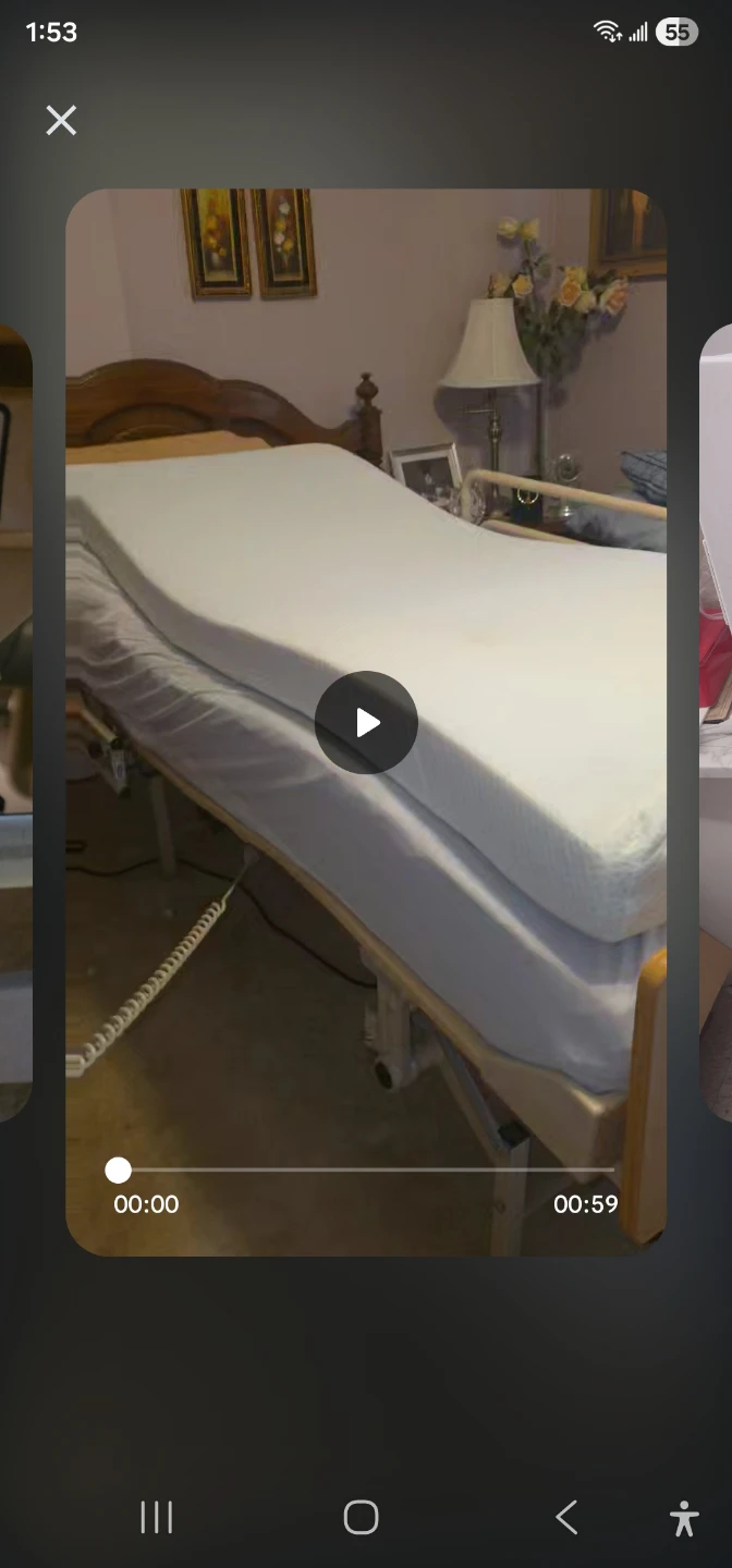 Hospital Bed with Remote Control