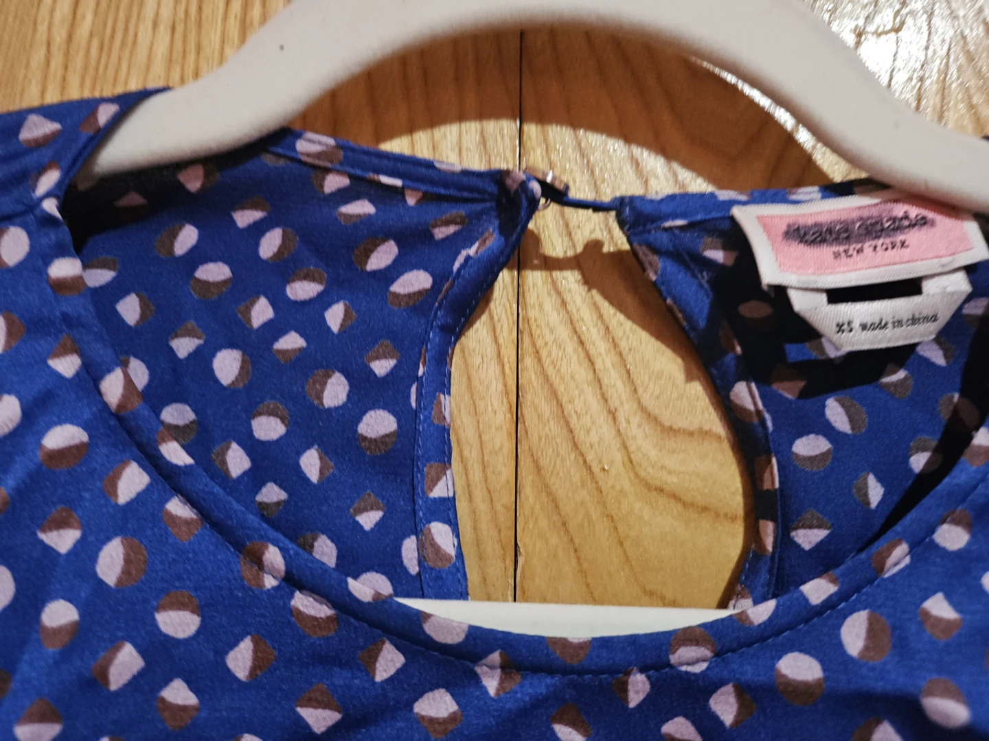 Kate Spade New York Blue Ruffle Sleeve Blouse XS - photo 5