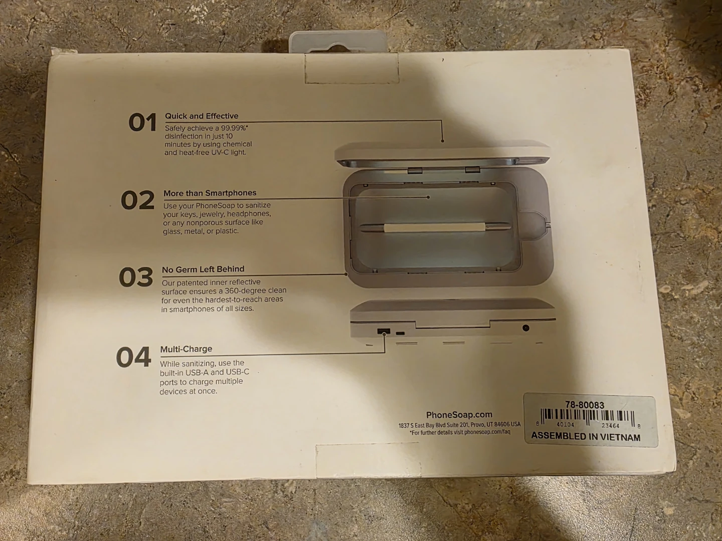 PhoneSoap 3 UV Sanitizer and Charger - photo 2