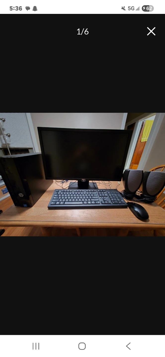 HP Desktop Computer