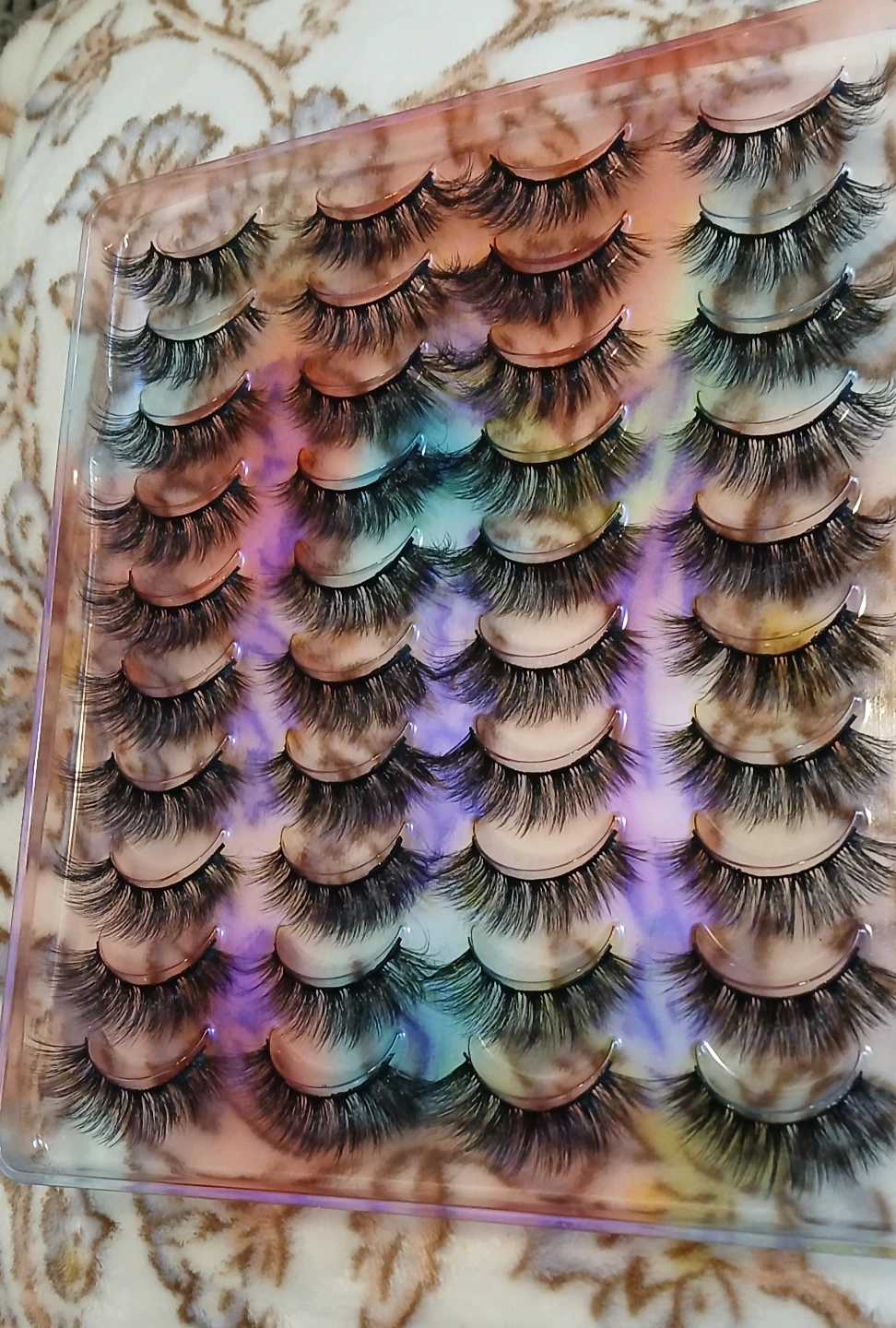 False Eyelashes Set with Adhesive & Tools - photo 2