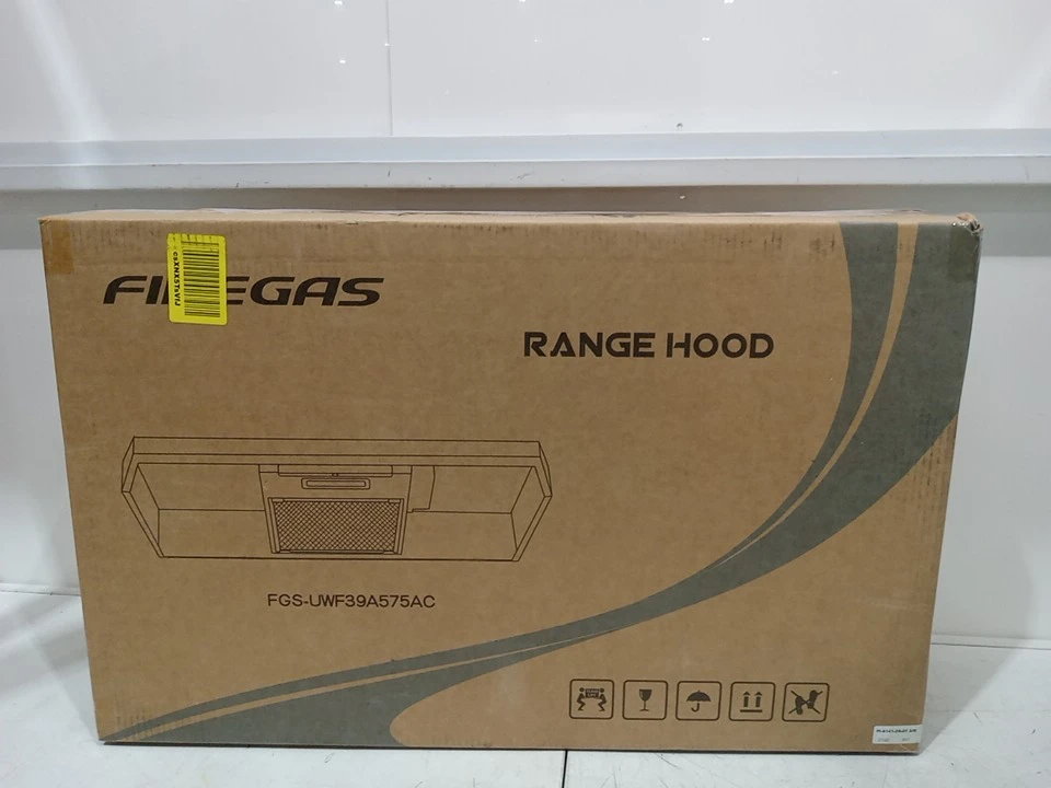FIREGAS Range Hood 30 inch Under Cabinet, White Painted - photo 2