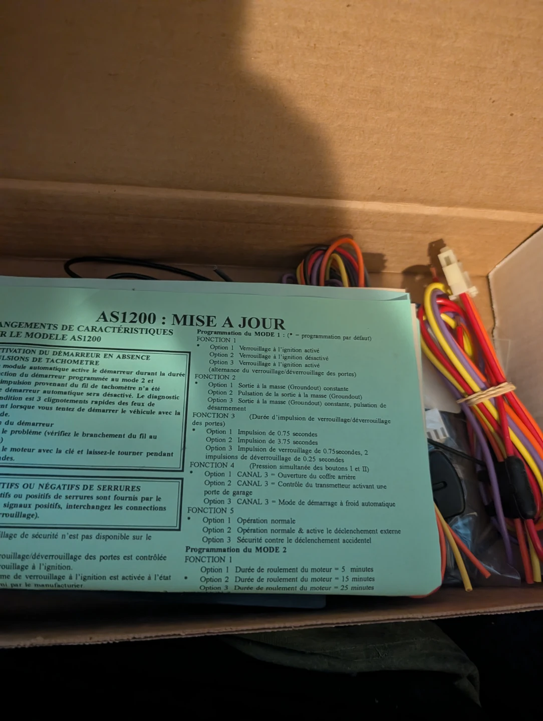 Autostart AS1200 Remote Car Starter - photo 2