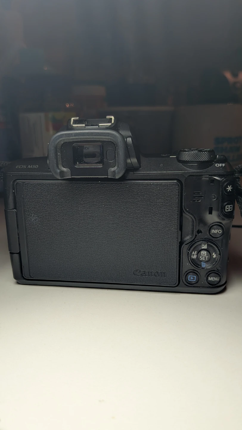 Canon EOS M50 Camera with 18-45mm and 22mm Lenses