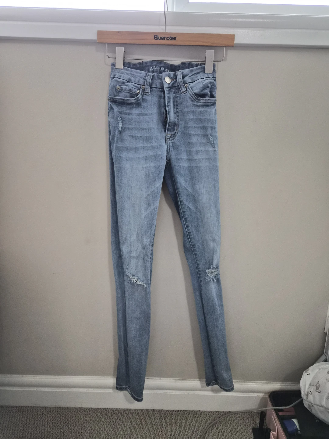 AEROPOSTALE Blue Skinny Jeans