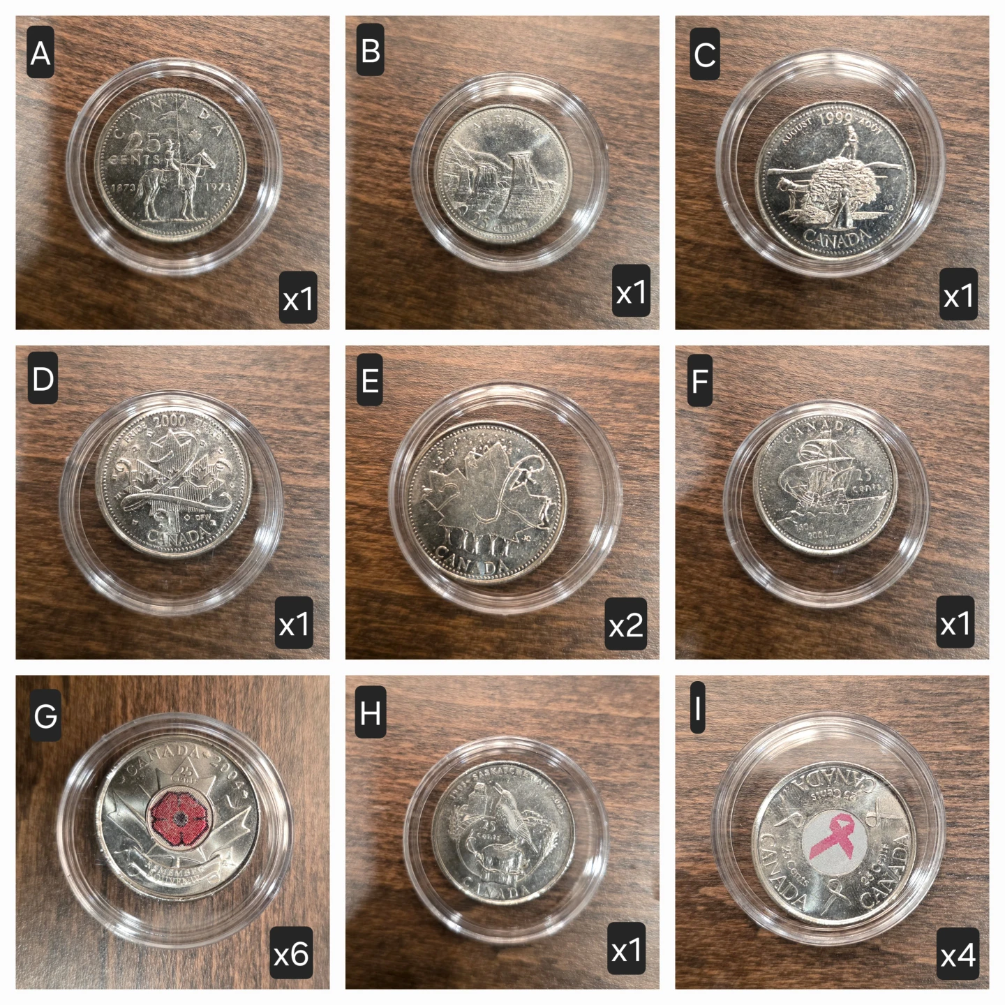 Commerative Coins for sale!