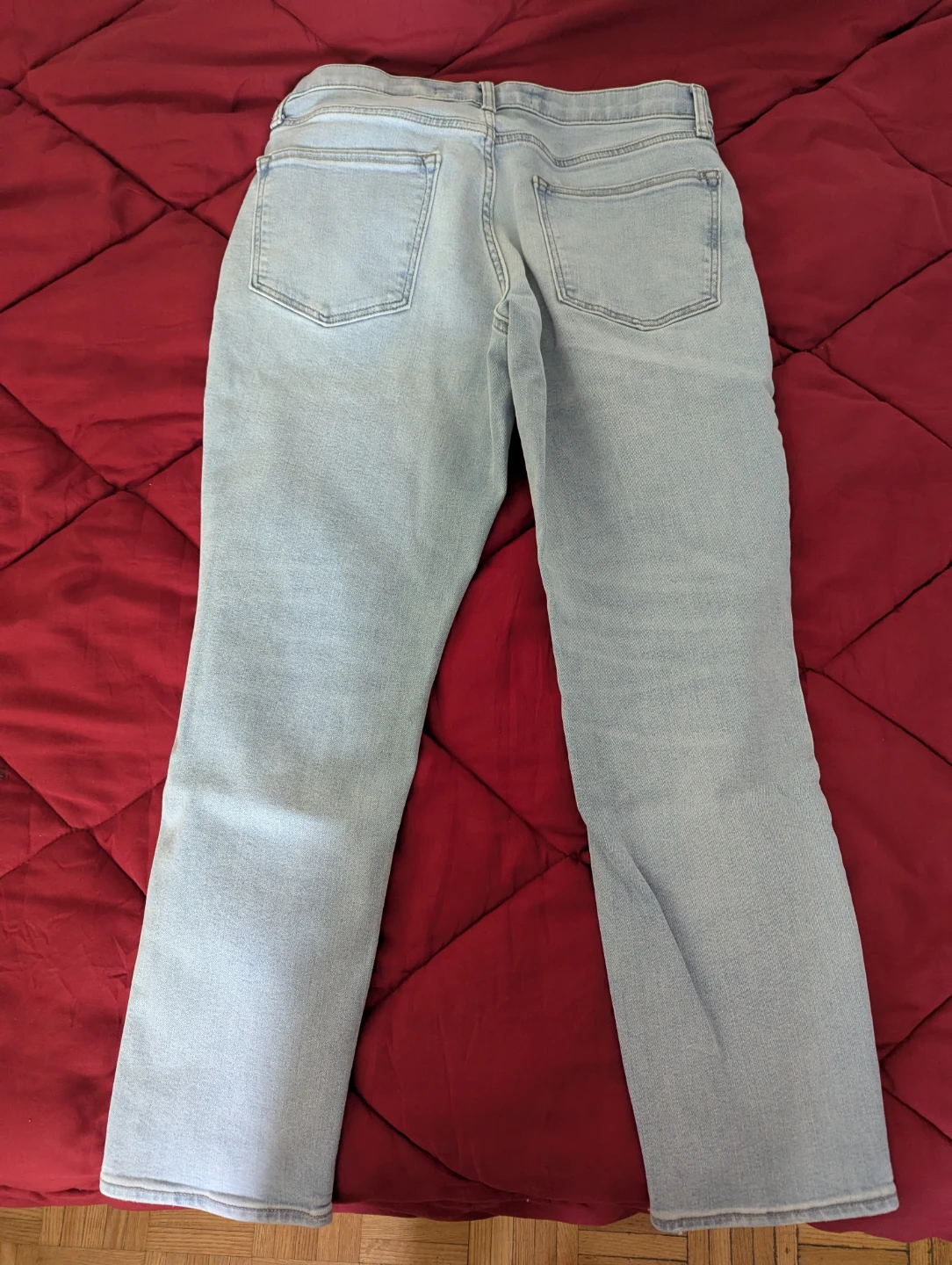 Old Navy Athletic Taper Jeans Men Light Wash - photo 3