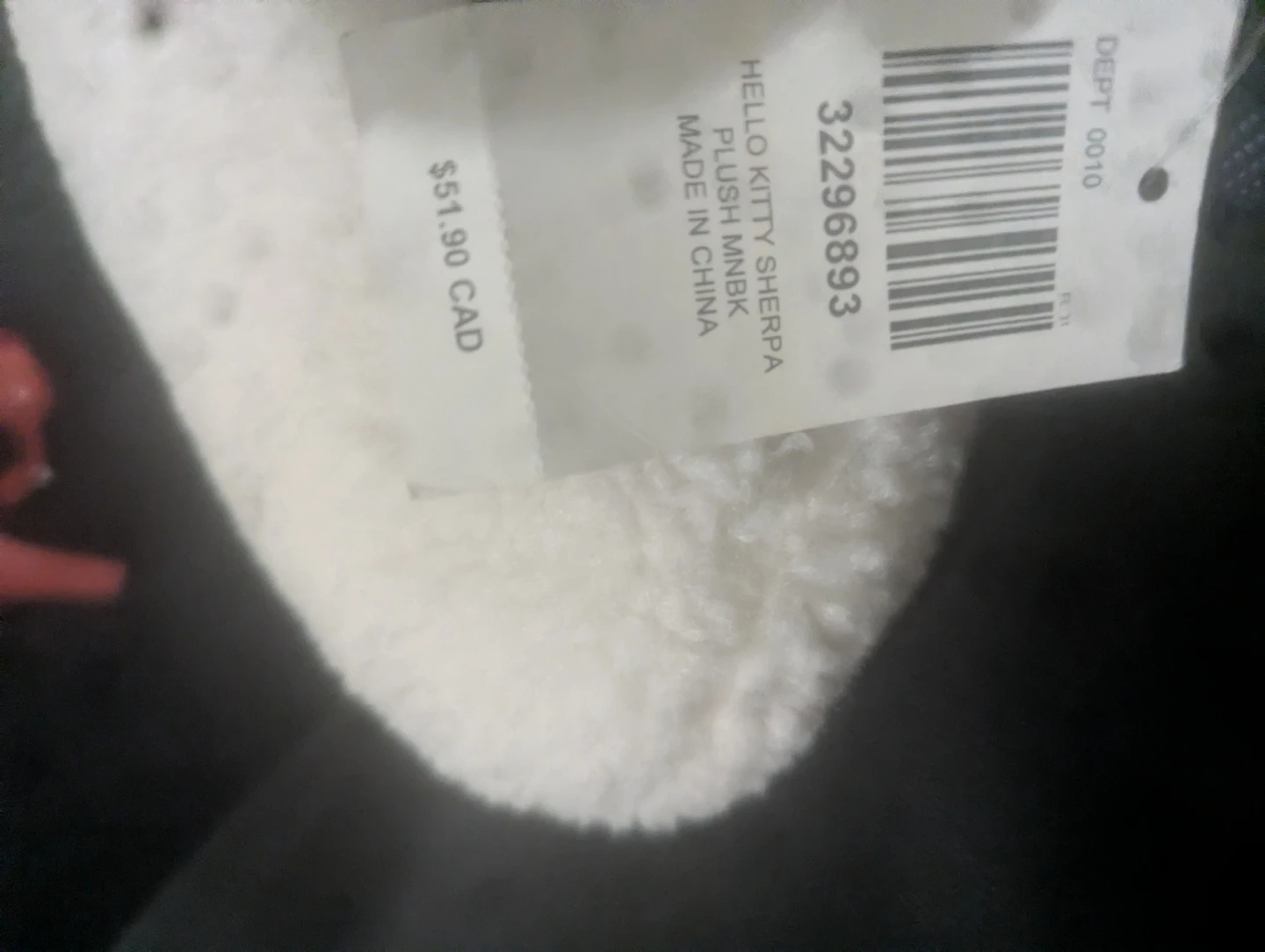 Hello Kitty Sherpa Plush Mini Backpack - photo 3