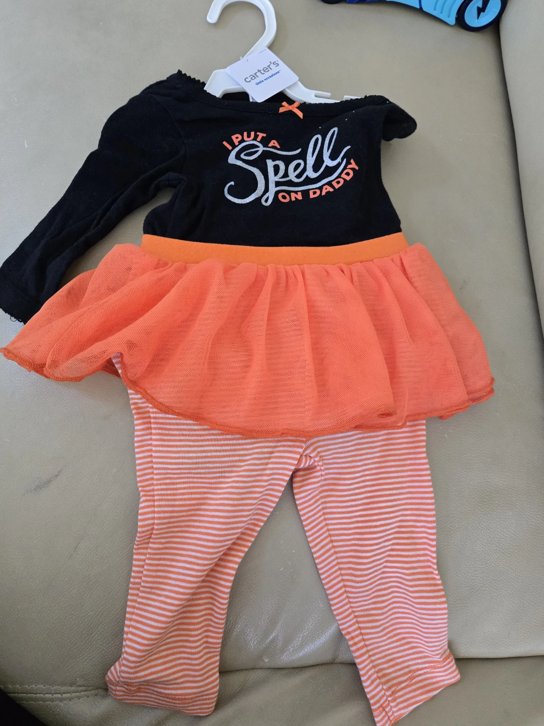 Carter's "I Put A Spell On Daddy" Halloween Outfit - 3 Months