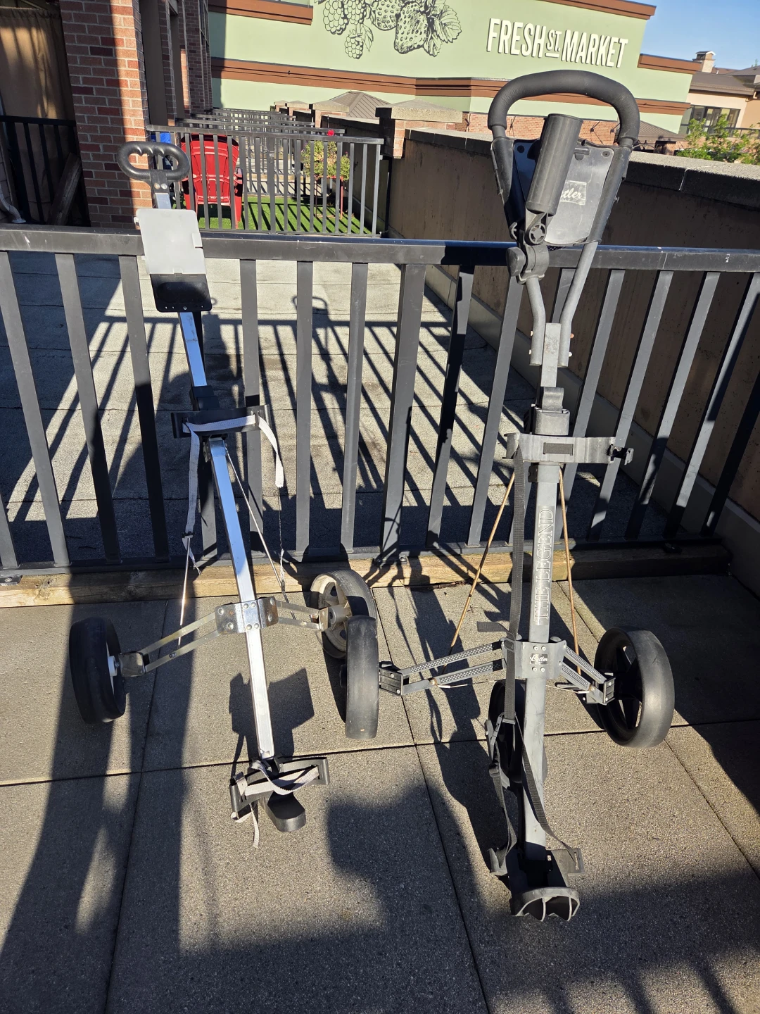 Free Two Golf Push Carts - photo 2