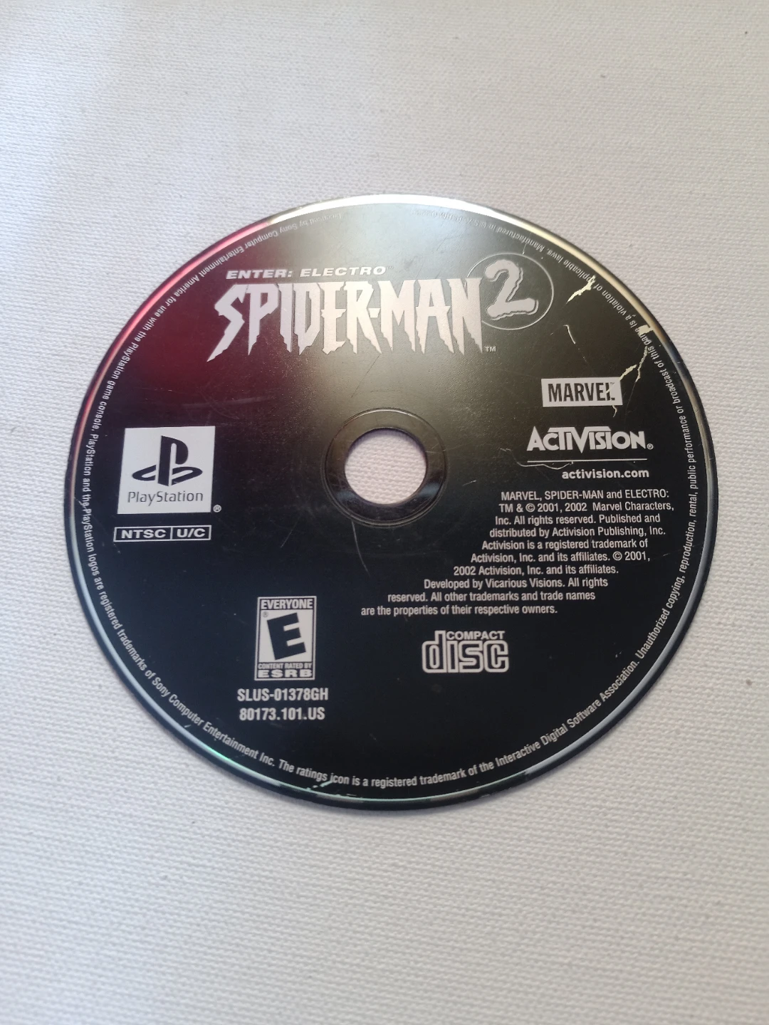 🥕Spider-Man 2 Video Game for PlayStation 2
