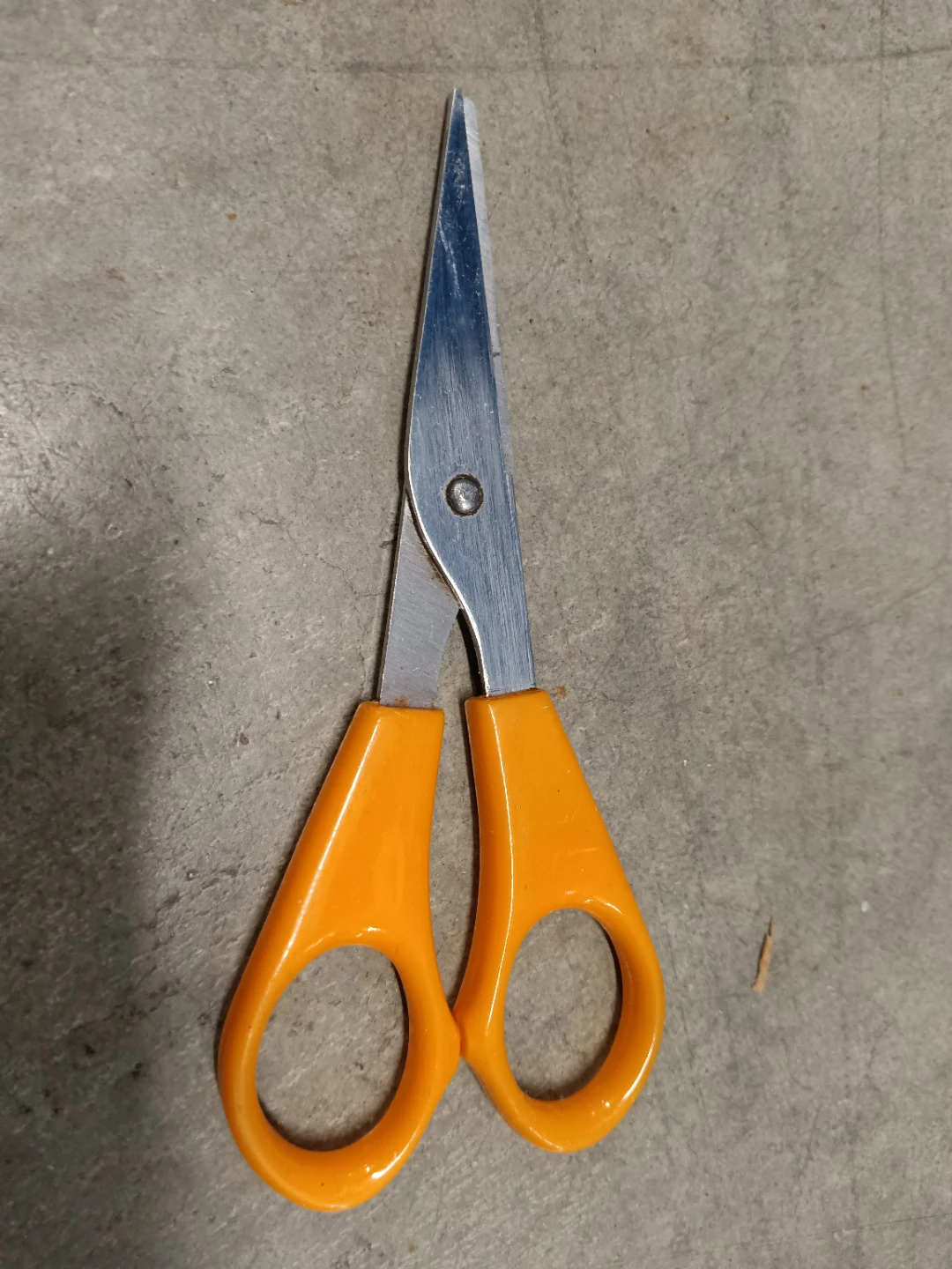 Small Orange Handle Craft Scissors