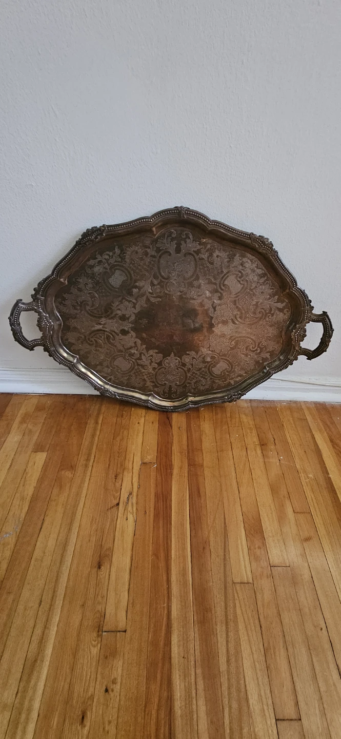 James Dixon & Sons Sheffield Serving Tray with Handles