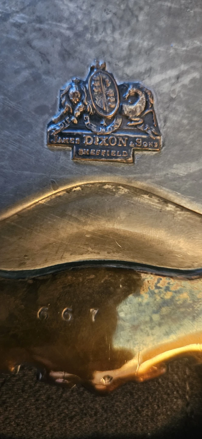 James Dixon & Sons Sheffield Serving Tray with Handles - photo 4