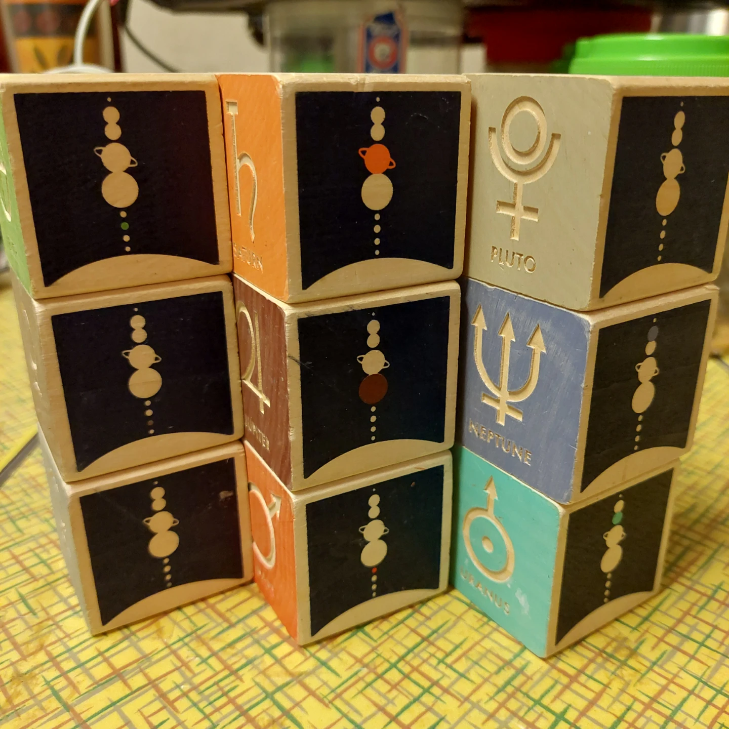 Uncle Goose - 9 Planet Wooden Blocks Set - photo 2