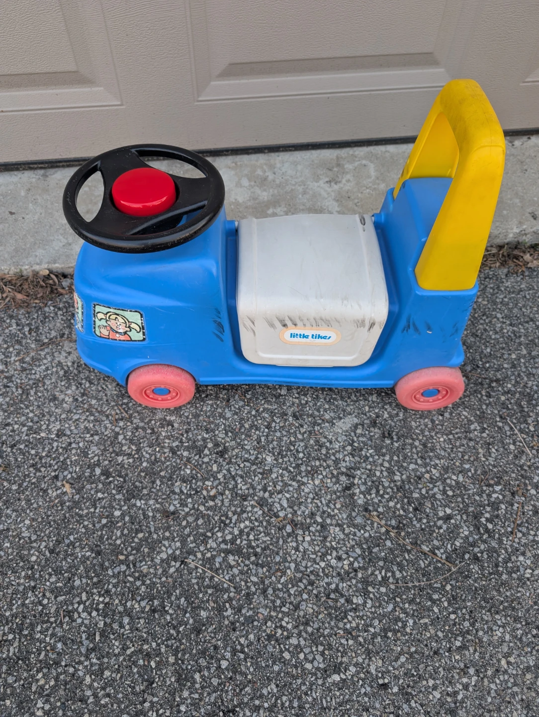 Little Tikes Blue Ride On Car