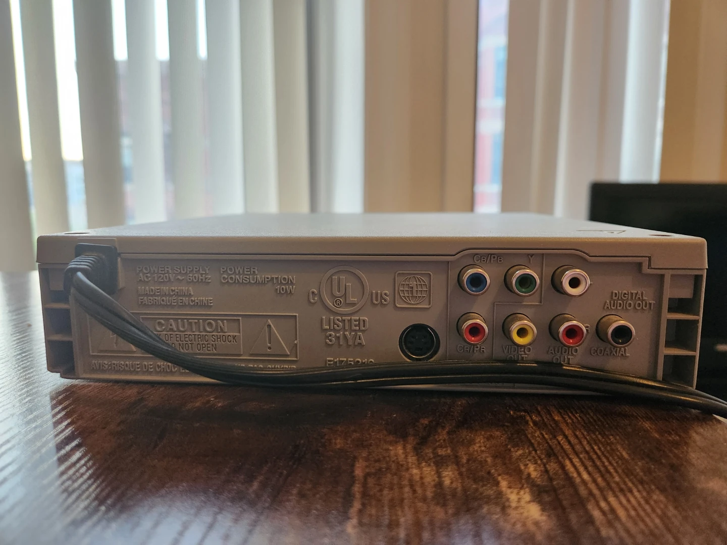 Gray Magnavox DVD Player Without Remote - photo 2