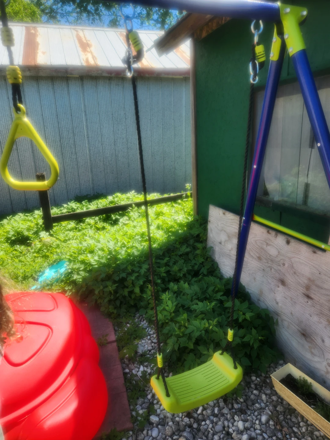 1 swinging, rings/trapeze and Teeter Style Swing for 2 - photo 2