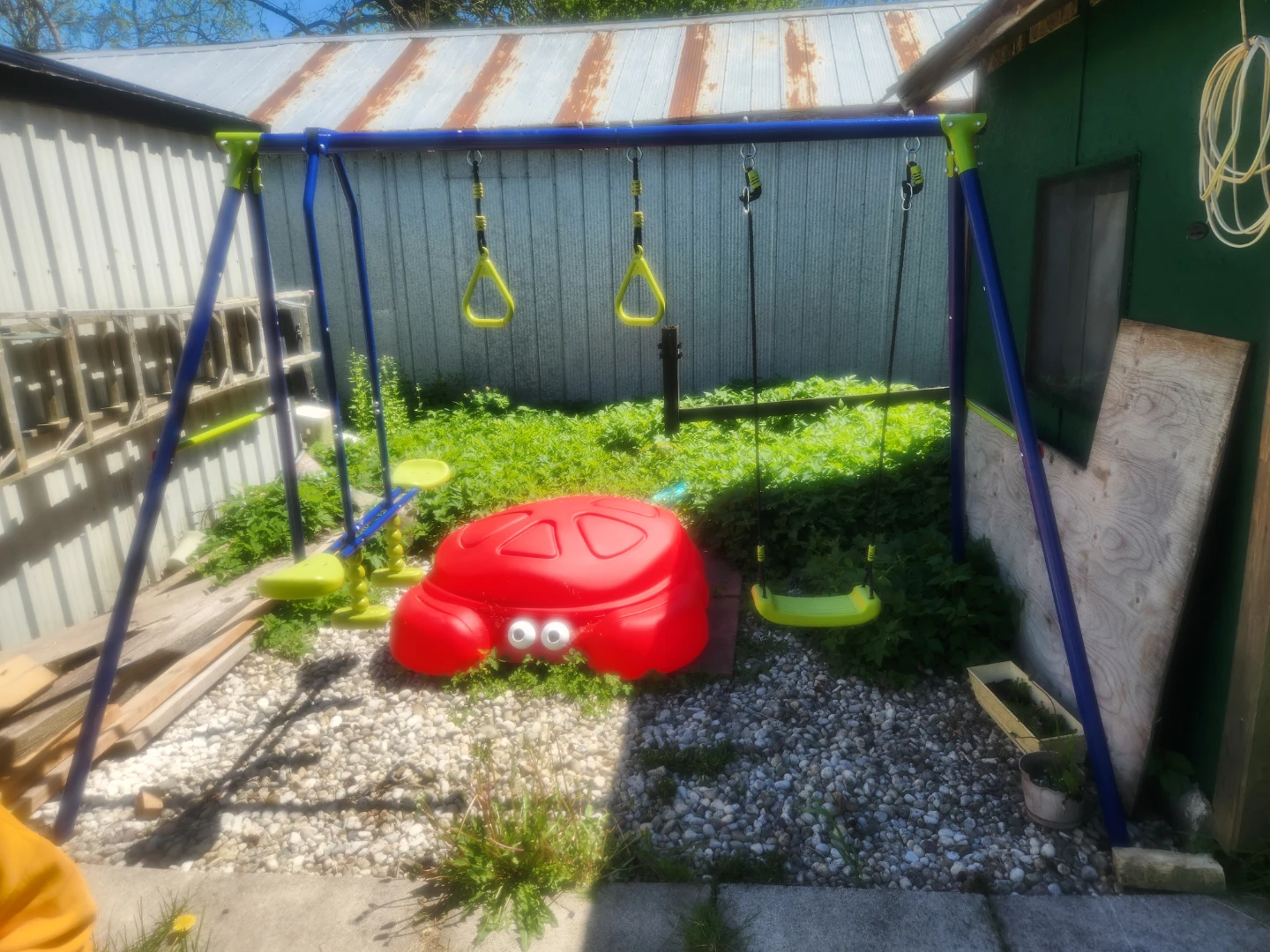 1 swinging, rings/trapeze and Teeter Style Swing for 2 - photo 3